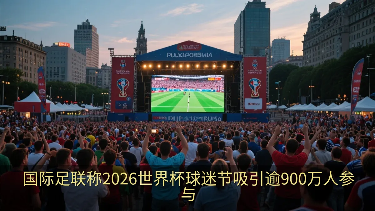 国际足联称2026世界杯球迷节吸引逾900万人参与