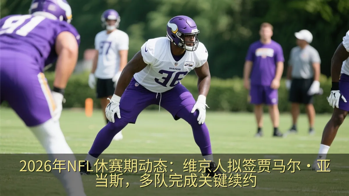 2026年NFL休赛期动态：维京人拟签贾马尔·亚当斯，多队完成关键续约